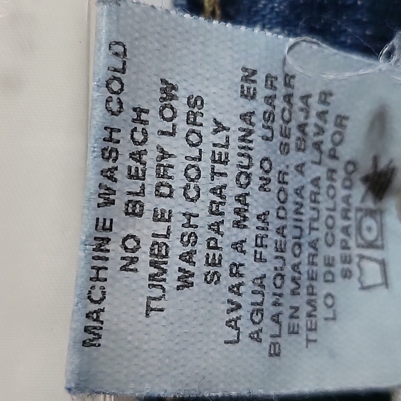 EUC Baby Phat Boot Cut Blue Jeans Size 5 - Picture 6 of 9